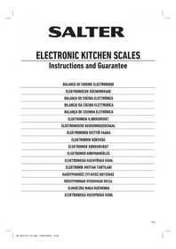 SALTER 1043 - Balances de cuisine
