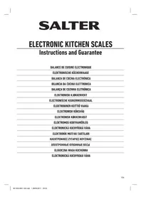 SALTER 1034 - Balances de cuisine