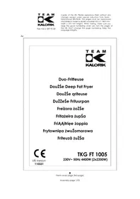TEAM TKG FT 1005 - Friggitrice