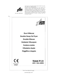 TEAM FT 21 - Friggitrice
