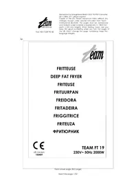 TEAM FT 19 - Friteuse