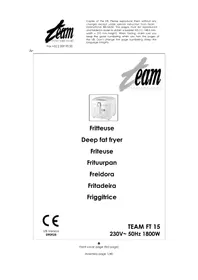 TEAM FT 15 - Friggitrice