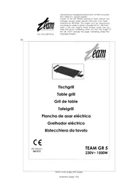 Notice TEAM GR 5 Parilla