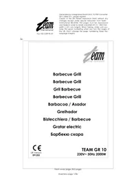 Notice TEAM GR 10 Parilla