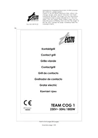 Notice TEAM COG 1 Parilla