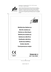 Notice TEAM BG 5 Parilla