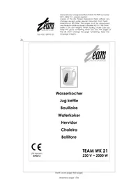TEAM WK 21 - Wasserkocher