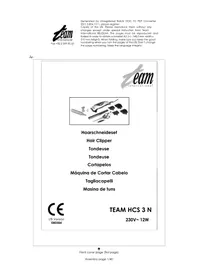 Notice TEAM HCS 3 Cortacésped