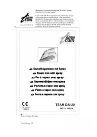 TEAM DAI 29 - Ferro da stiro