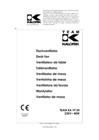 TEAM KA VT 24 - Ventilateur