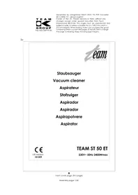 Notice TEAM ST 50 Aspirador