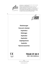 Notice TEAM ST 44 Aspirador
