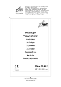 Notice TEAM ST 46 Aspirador