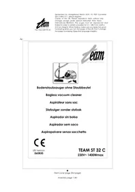 Notice TEAM ST 32 C Aspirador
