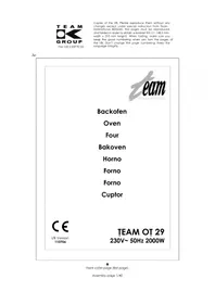 Notice TEAM OT 29 Cuptor