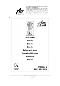 Notice TEAM BL 6 Mischpult