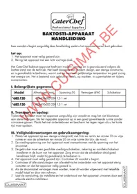 Notice CaterChef 680.130 Pince pour croque monsieur