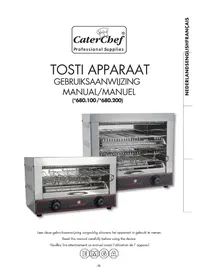 Notice CaterChef 680.100 Croque monsieur klem