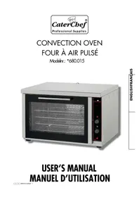 Notice CaterChef 680.015 Oven