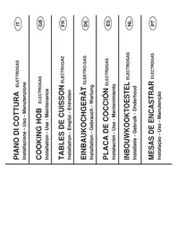 Notice EMAX GEMA 7501 Cuisinière