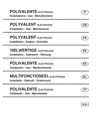 Notice EMAX GEM 601 Cuisinière
