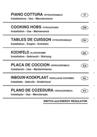 Notice EMAX CR 6301 Cuisinière