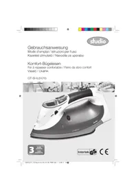 Notice Studio GTSILCD01 Fer à repasser