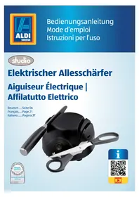 Notice Studio GTAS01 Aiguisoir