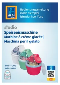 Notice Studio IM201 Machine à glace