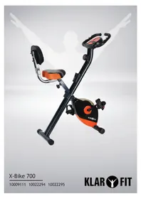 Notice Klarfit XBIKE 700 Vélo d'appartement