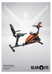 Notice Klarfit RECUMBENT RELAXBIKE 5G Vélo d'appartement