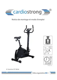 Notice Cardiostrong BX30 Vélo d'appartement