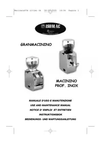 Macinino Prof Inox ISOMAC