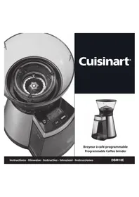 Notice CUISINART DBM18E Macina caffè
