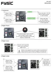 Fysic FK247 - Horloge