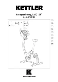 KETTLER Paso 109 - Vélo d'appartement