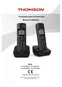 THOMSON Mica TH020D2BK - Telephone