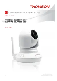 Notice THOMSON 512392 Cámara de vigilancia