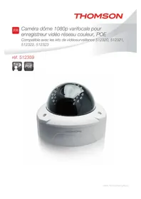 Notice THOMSON 512359 Cámara de vigilancia