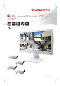 Notice THOMSON 512314 Cámara de vigilancia