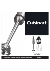 Notice CUISINART CSB801E Table de mixage