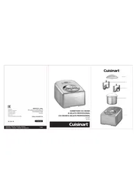 Notice CUISINART ICE100 Ледогенератор