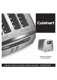 Notice CUISINART CPT440E Tostapane