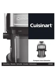 Notice CUISINART CJE500E Extracteur de jus