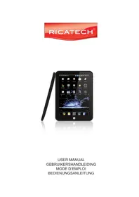 Notice Ricatech TAB1004 Tablet