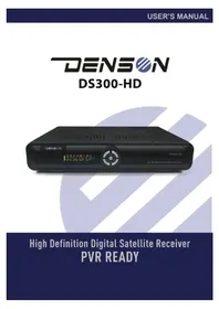 Notice Denson DS300HD Récepteur satellite