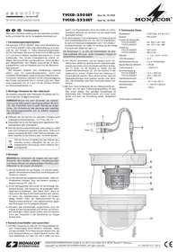 Monacor TVCCD250SET - Caméra de surveillance