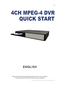 Notice Monacor DMR520 Überwachungskamera