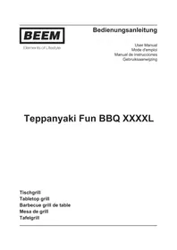 Teppanyaki Fun BBQ XXXXL BEEM