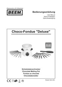 ChocoFondue Deluxe B24.001 BEEM